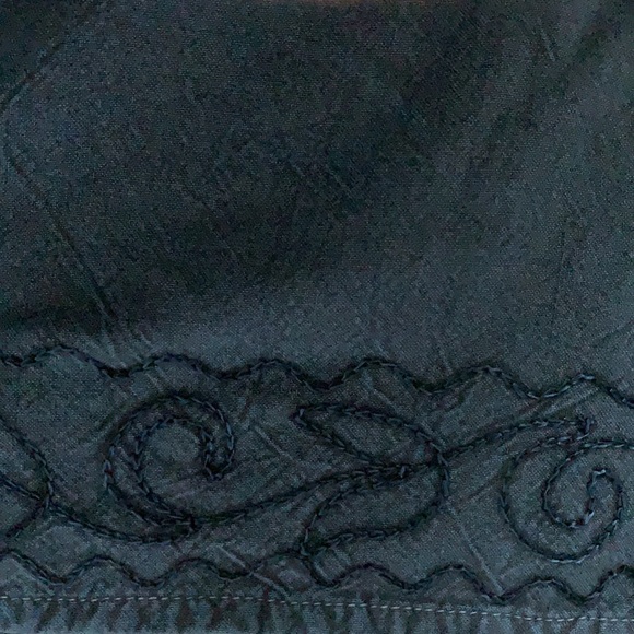 Vintage 90’s early 2000 navy midi dress size M - Picture 4 of 6